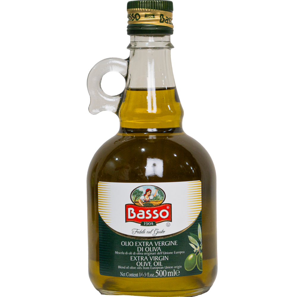 Basso Aceite Extra Virgen de Oliva Amphora 500ml